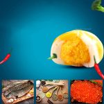 Hải Sản Nhím Biển Nhân Trứng Cá Viên Thả Lẩu CB Malaysia - Ảnh 4