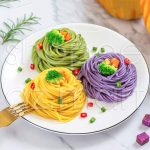Mì Tươi Rau Củ 3 Màu Dùng Làm Mì Trộn Mì Ăn Lẩu - Ảnh 2