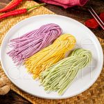 Mì Tươi Rau Củ 3 Màu Dùng Làm Mì Trộn Mì Ăn Lẩu - Ảnh 4
