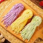 Mì Tươi Rau Củ 3 Màu Dùng Làm Mì Trộn Mì Ăn Lẩu - Ảnh 3